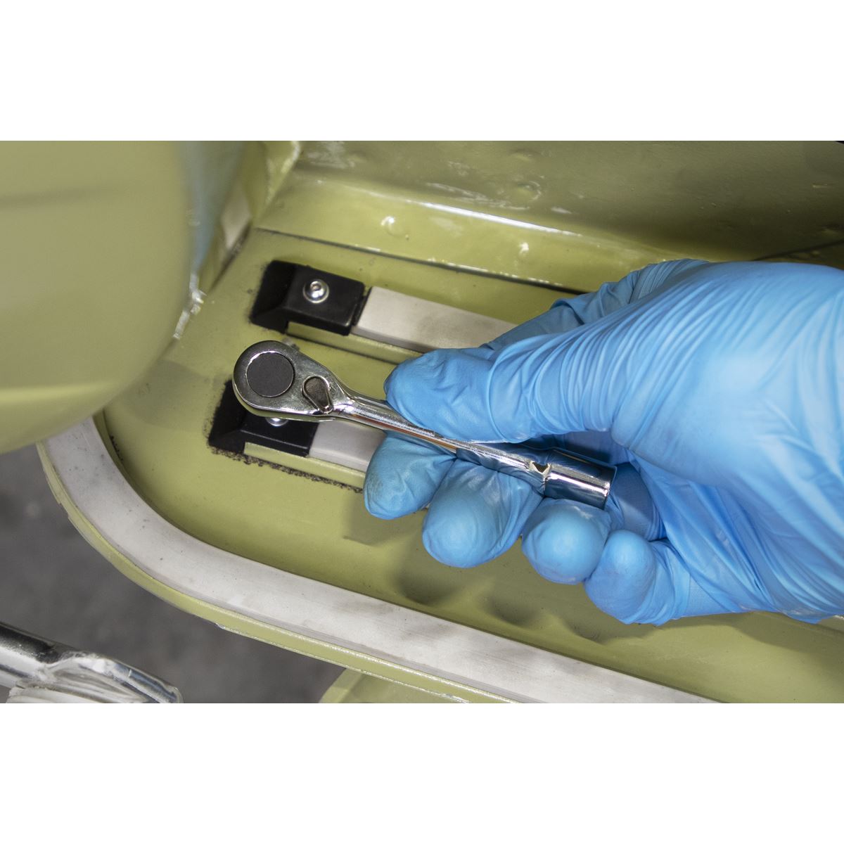 Siegen S01252 Micro Ratchet Bit Driver 1/4"Hex Sealey