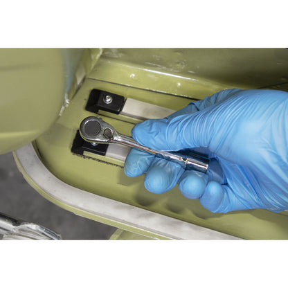 Siegen S01252 Micro Ratchet Bit Driver 1/4"Hex Sealey