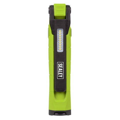 Sealey LED3605G Rechargeable 360° Inspection Light 10W & 2 x 4W SMD LED Green Sealey