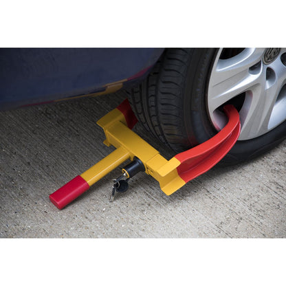 Sealey PB395 Claw Car Wheel Clamp with Lock & Key Sealey
