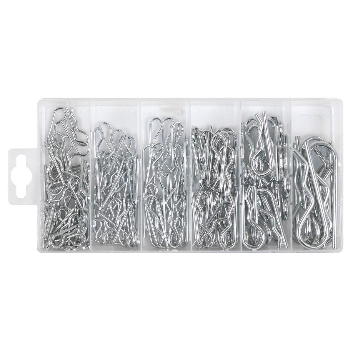 Sealey AB002RC R-Clip Assortment 150pc Sealey