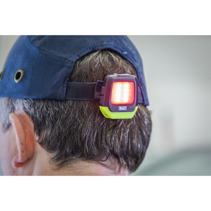 Sealey HT02LED 2W & 1.5W SMD LED Rechargeable Clip Light with Auto-Sensor Sealey