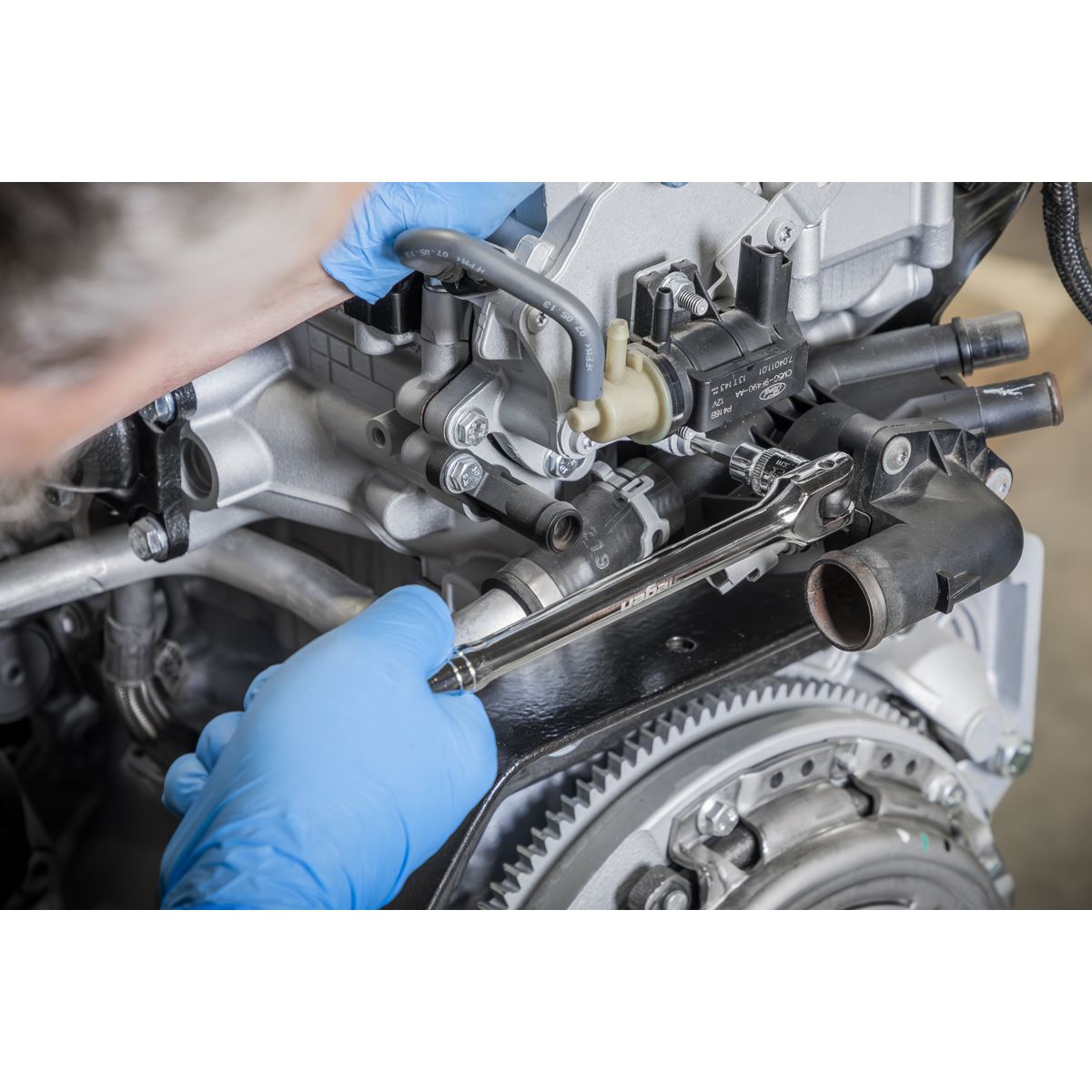 Siegen S01270 Tool Tray with Socket Set 62pc 3/8"Sq Drive Metric Siegen