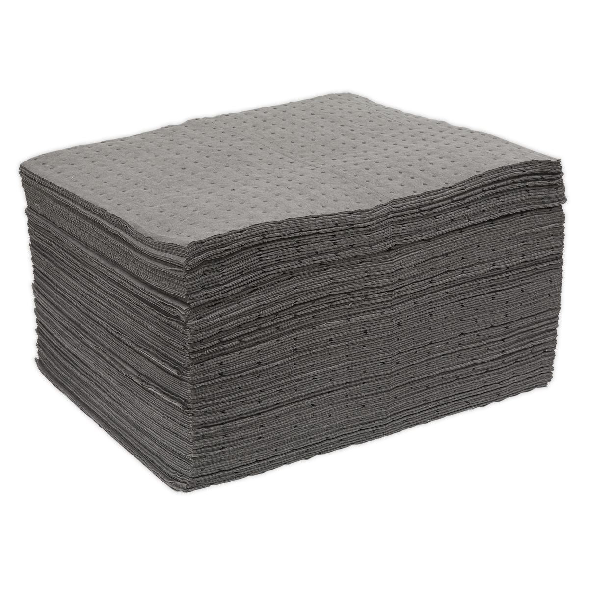 Sealey SAP01 Spill Absorbent Pad Pack of 100 Sealey