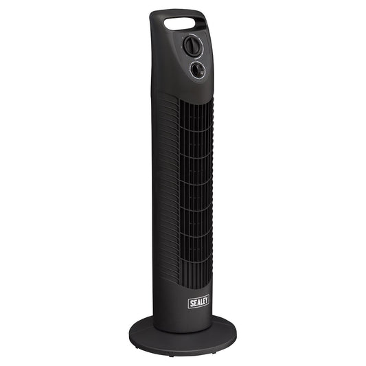Sealey STF30 Oscillating Tower Fan 3-Speed 30" 230V Sealey