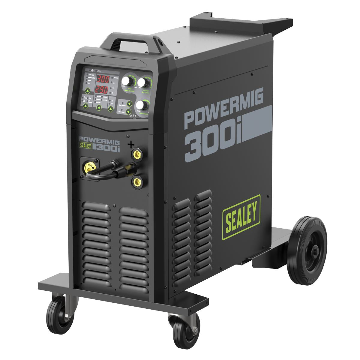 Sealey POWERMIG300i 300A Professional Gas/Gasless MIG/MMA/TIG Inverter Welder 415V 3ph Sealey