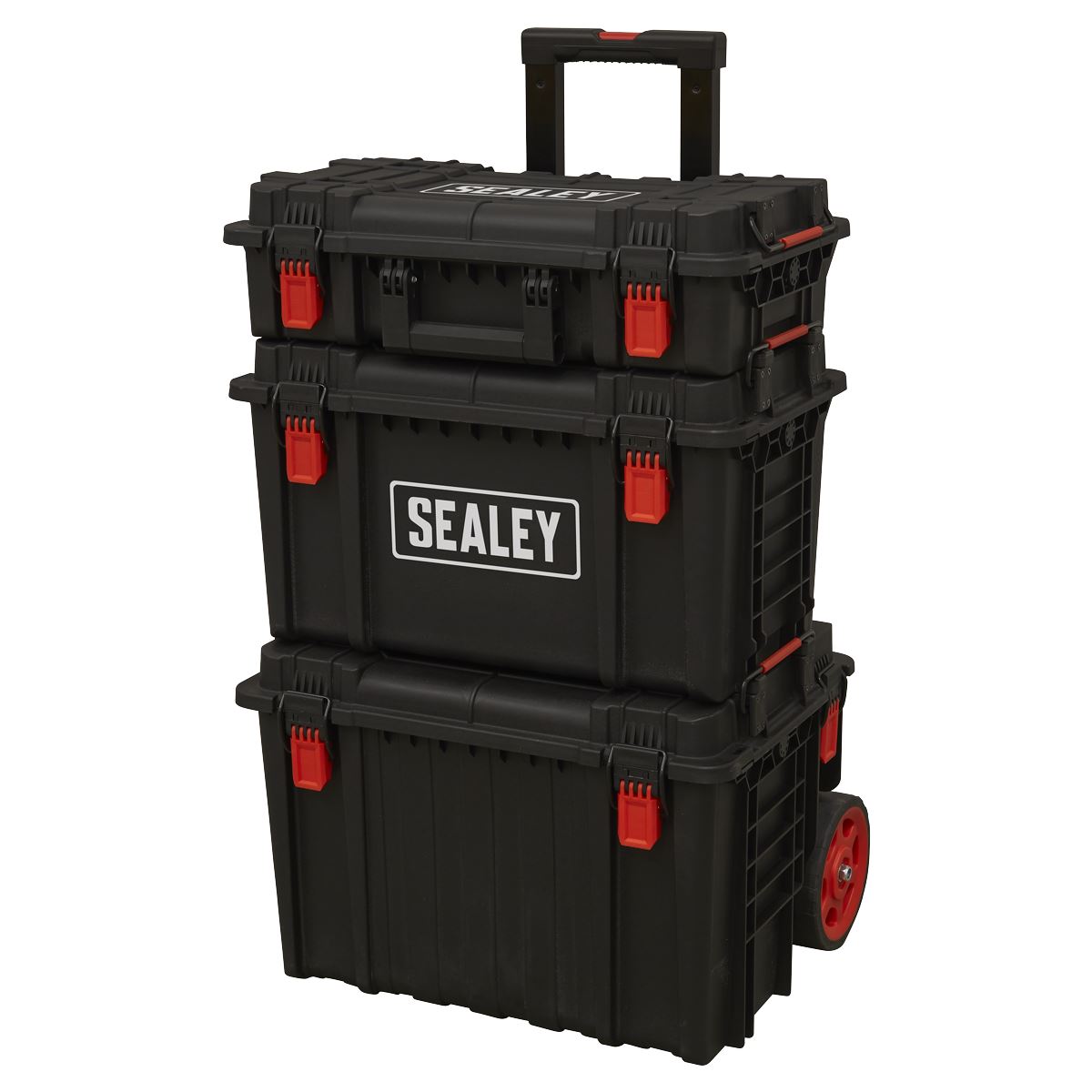 Sealey AP890 Mobile Storage System Set 3pc Heavy-Duty Sealey