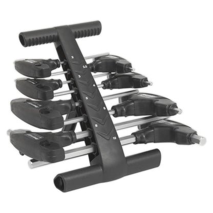 Sealey AK7143 Hex Key Set 8pc T-Handle Metric Sealey