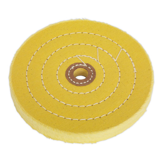 Sealey BG150BWC Buffing Wheel Ø150 x 13mm Ø13mm Bore Coarse Sealey