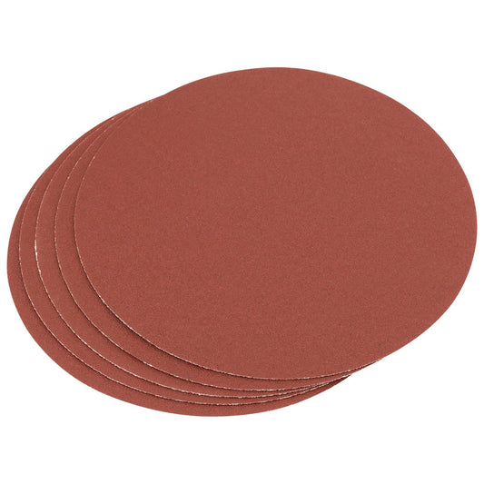 Draper 83864 Aluminium Oxide Sanding Discs 150mm 120 Grit Pack of 5 Draper