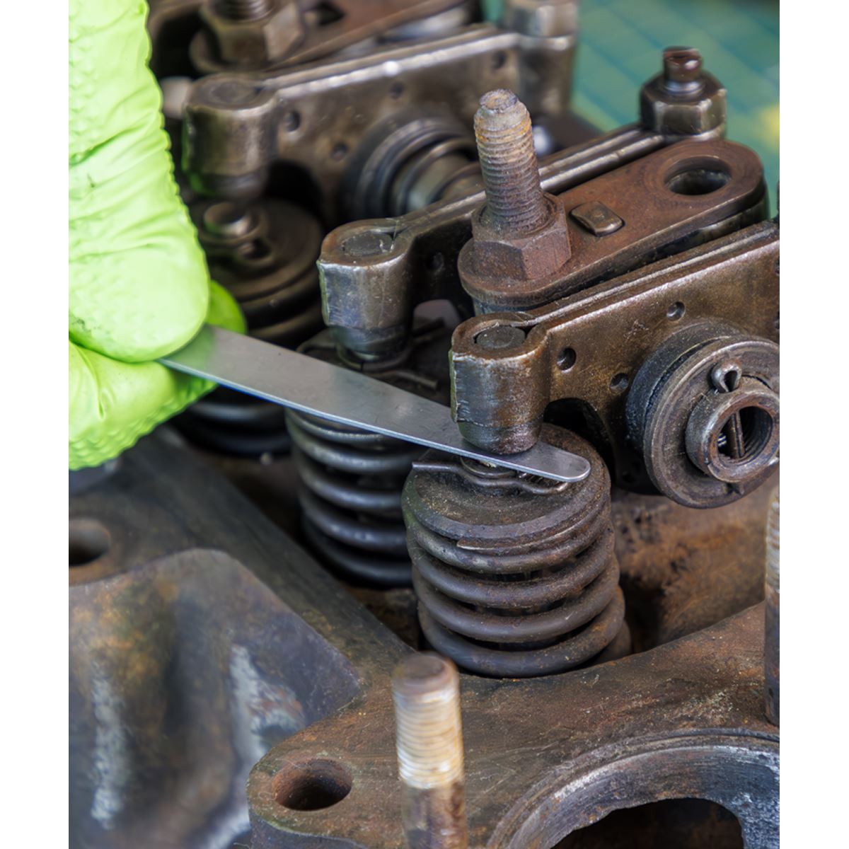 Siegen S0518 Feeler Gauge 13 Blade - Imperial Siegen