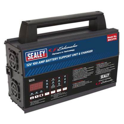 Sealey BSCU170 Battery Support Unit & Charger - 12V 100A Sealey