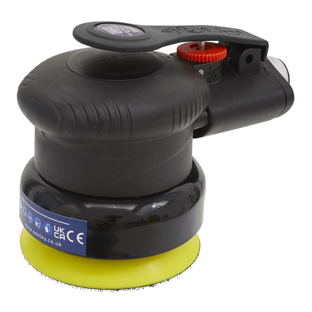 Sealey SA802 Air Palm Orbital Sander Ø75mm Sealey