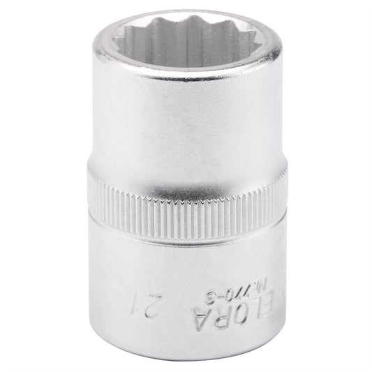Elora 00690 Bi-Hexagon Socket 3/4" Sq. Dr. 21mm Elora