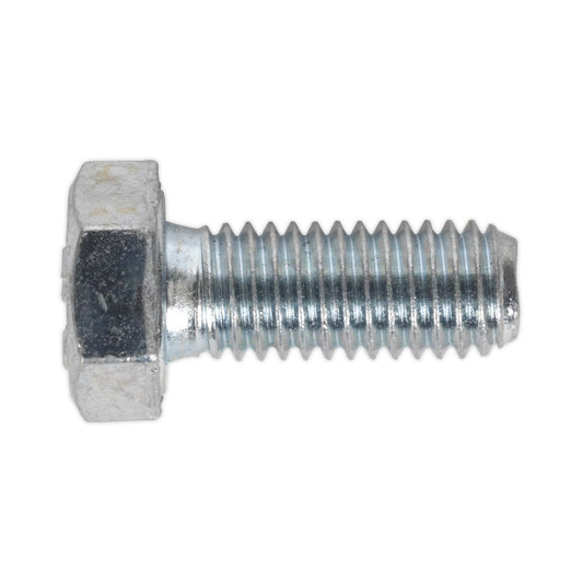 Sealey SS820 HT Setscrew M8 x 20mm 8.8 Zinc Pack of 50 Sealey
