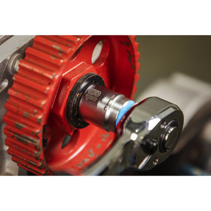 Sealey AK2661 Socket Set 13pc 1/2"Sq Drive 6pt WallDrive® Metric Sealey