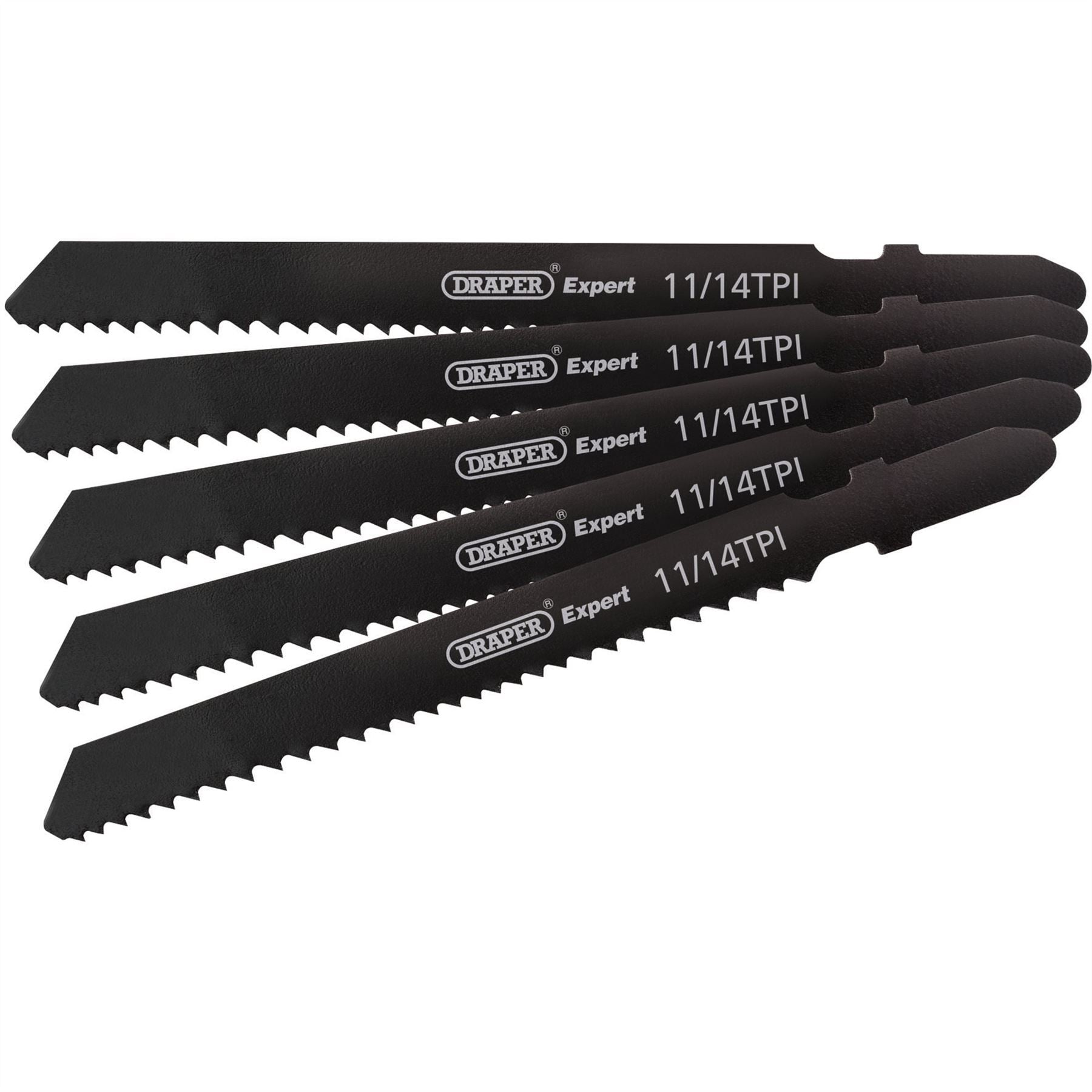 Draper 81730 DT118B Jigsaw Blade Set 92mm 5 Piece Draper