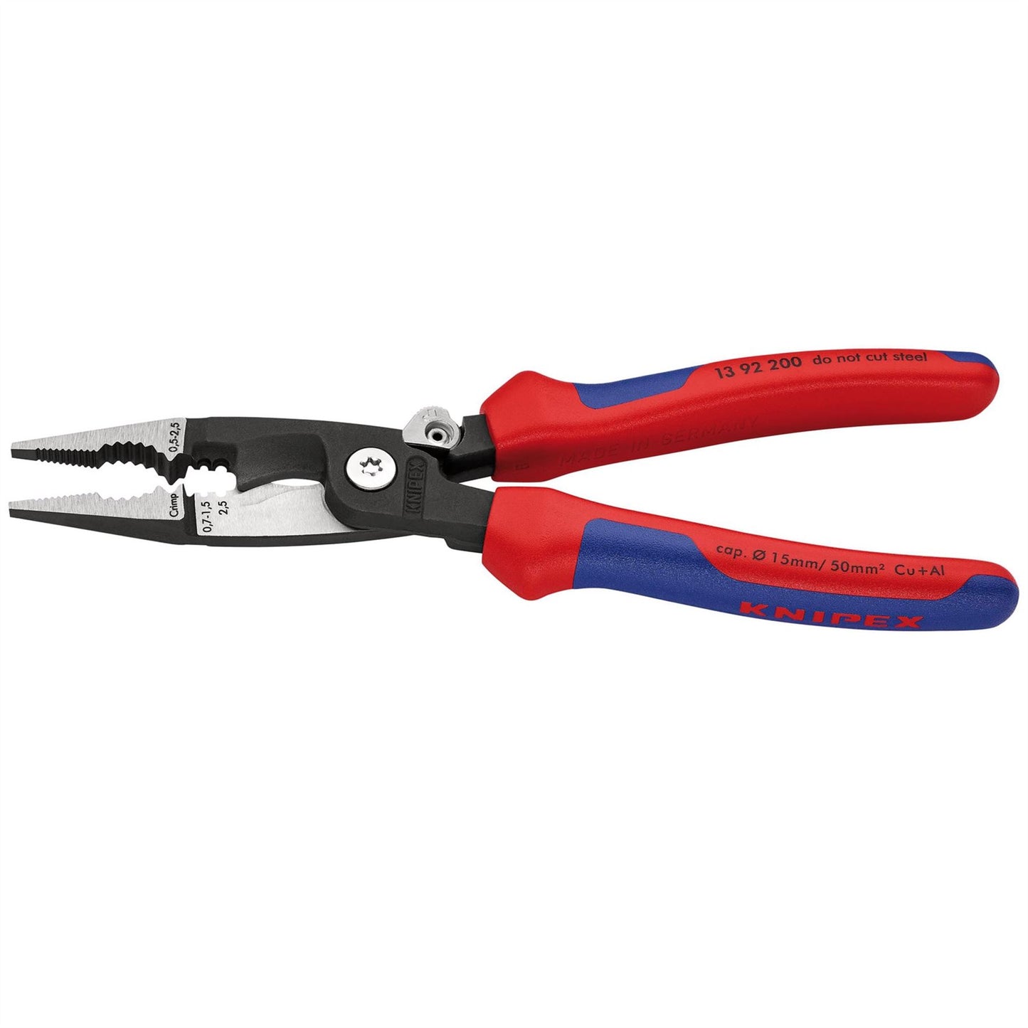 Knipex 24376 13 92 200 Pliers for Electrical Installation 200mm Knipex