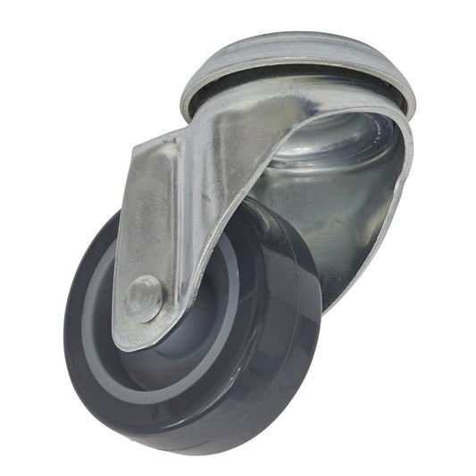 Sealey SCW250SB Castor Wheel Bolt Hole Swivel Ø50mm Sealey