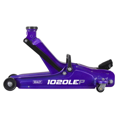 Sealey 1020LEP Low Profile Short Chassis Trolley Jack 2 Tonne - Purple Sealey