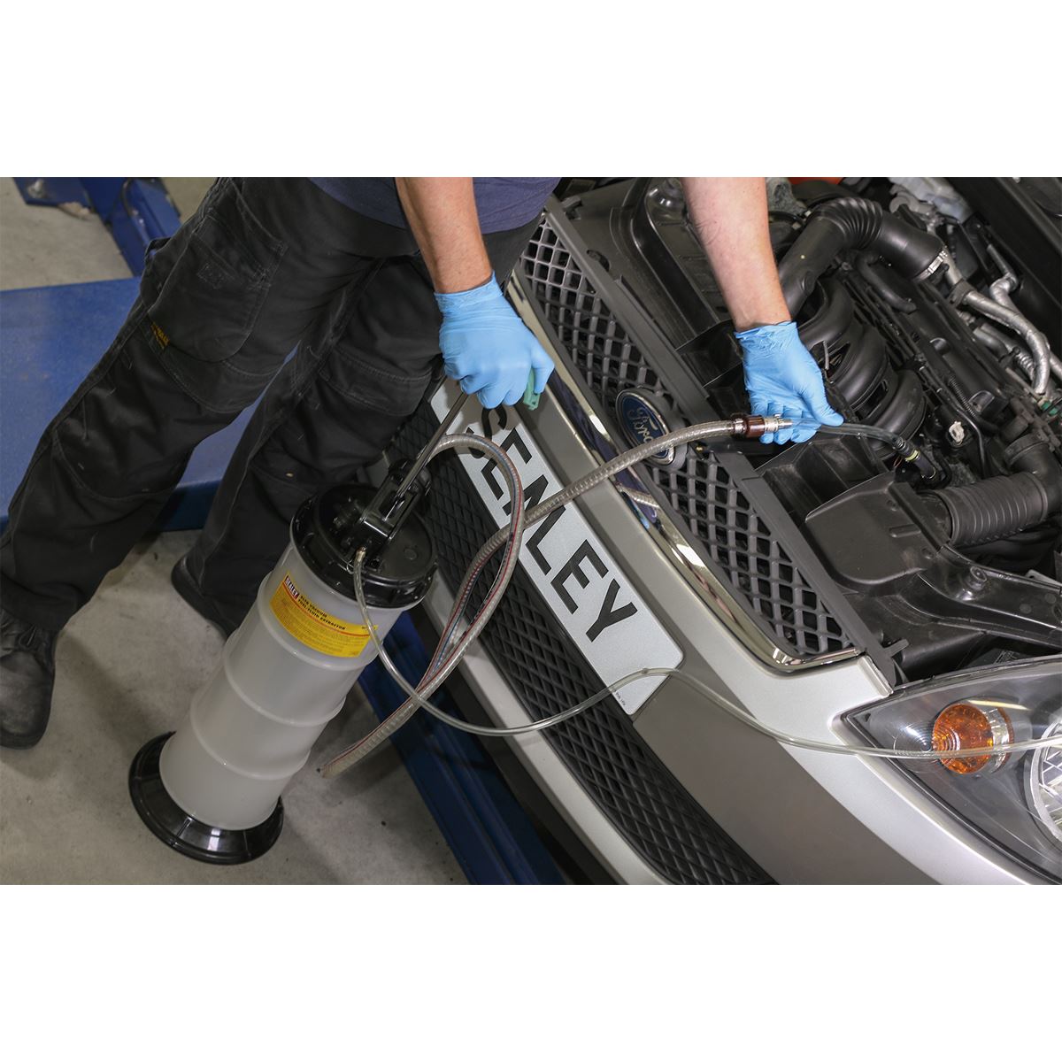 Sealey TP204 Vacuum Fuel/Fluid Extractor 8L Sealey