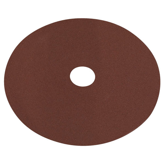 Sealey WSD4120 Fibre Backed Disc Ø100mm - 120Grit Pack of 25 Sealey
