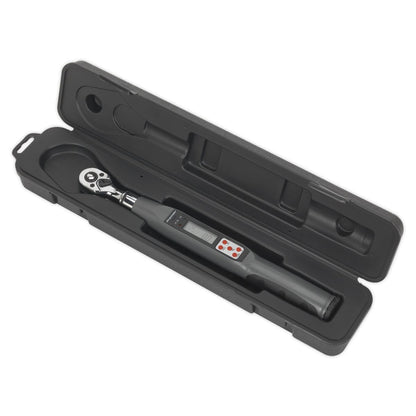 Sealey STW307 Torque Wrench Digital 3/8"Sq Drive 2-24Nm(1.48-17.70lb.ft) Sealey