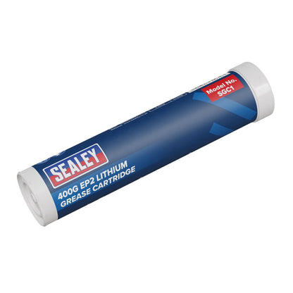 Sealey SGC1 Grease Cartridge EP2 Lithium 400g Sealey