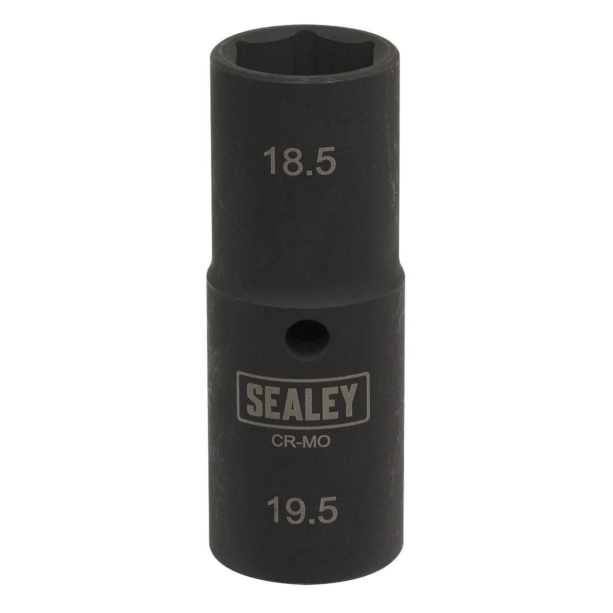 Sealey SX1819 Impact Socket 1/2"Sq Drive Double Ended 18.5-19.5mm Sealey