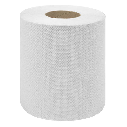 Sealey WHT60 White Embossed 2-Ply Paper Roll 60m - Pack of 6 Sealey