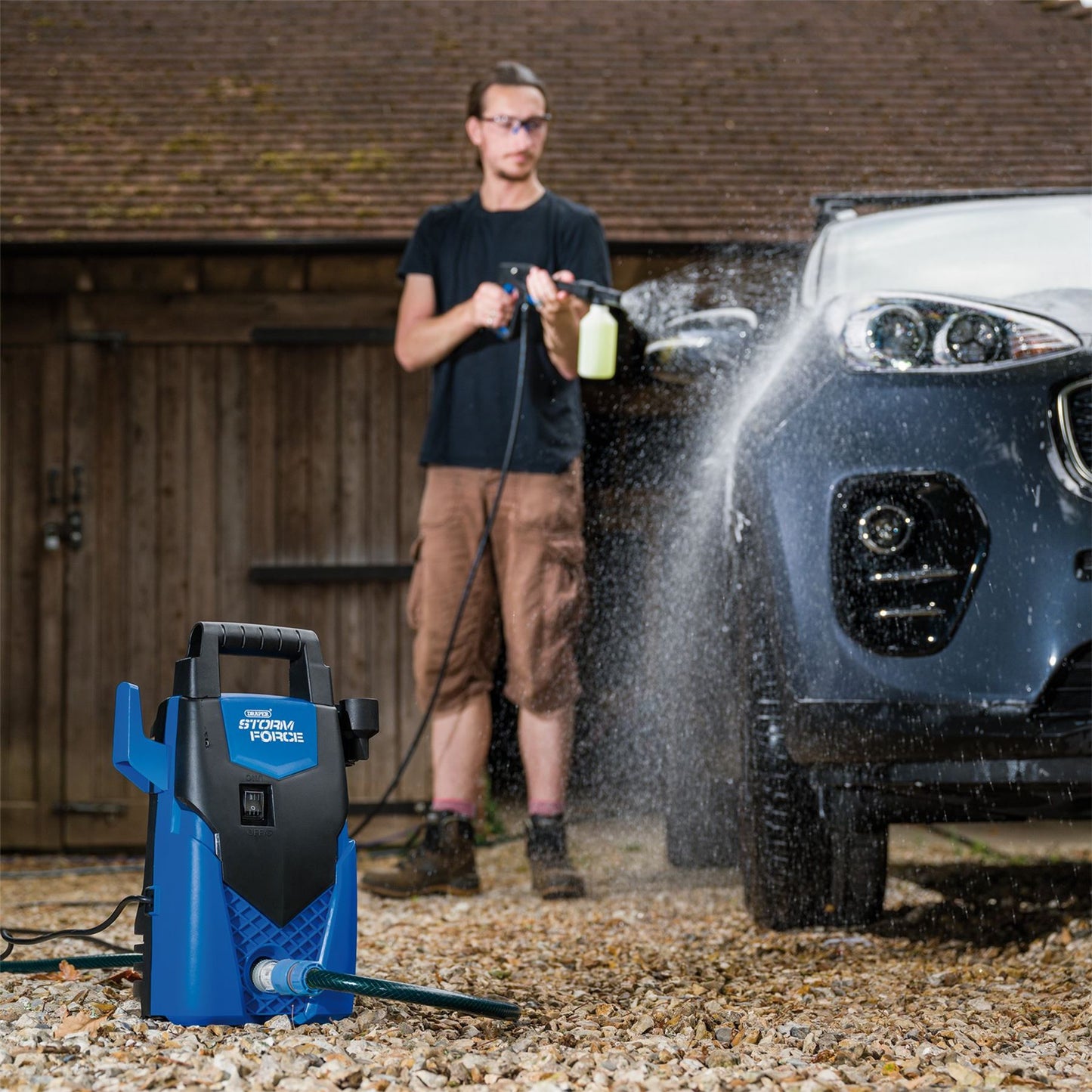 Draper 98674 Storm Force® Pressure Washer 1400W 105bar Draper