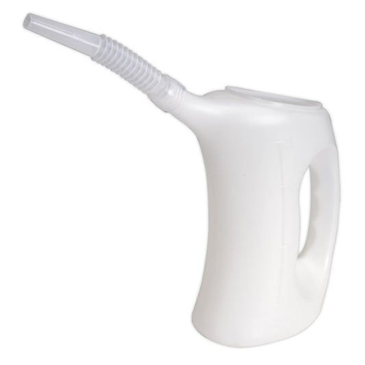 Sealey J2F Measuring Jug with Flexible Spout 2L Sealey