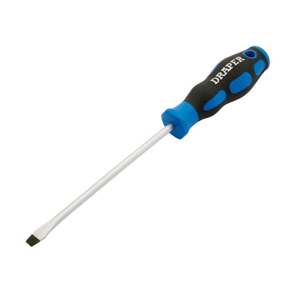 Draper 48923 Soft Grip Plain Slot Screwdriver 6.0 x 150mm Draper