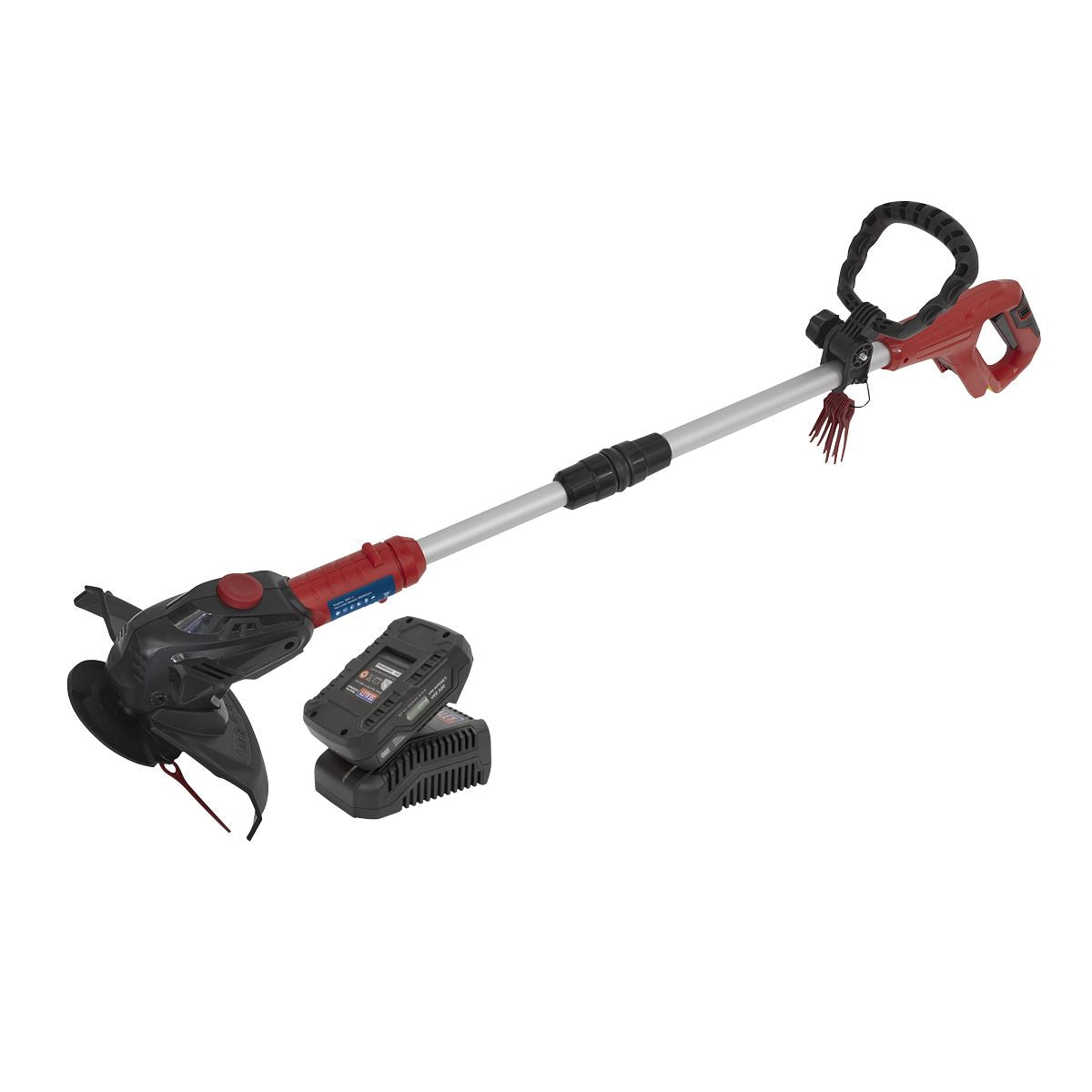 Sealey CS20VCOMBO2 Strimmer Cordless 20V SV20 Series with 2Ah Battery & Charger Sealey