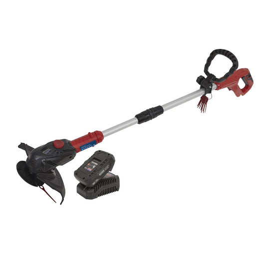 Sealey CS20VCOMBO2 Strimmer Cordless 20V SV20 Series with 2Ah Battery & Charger Sealey