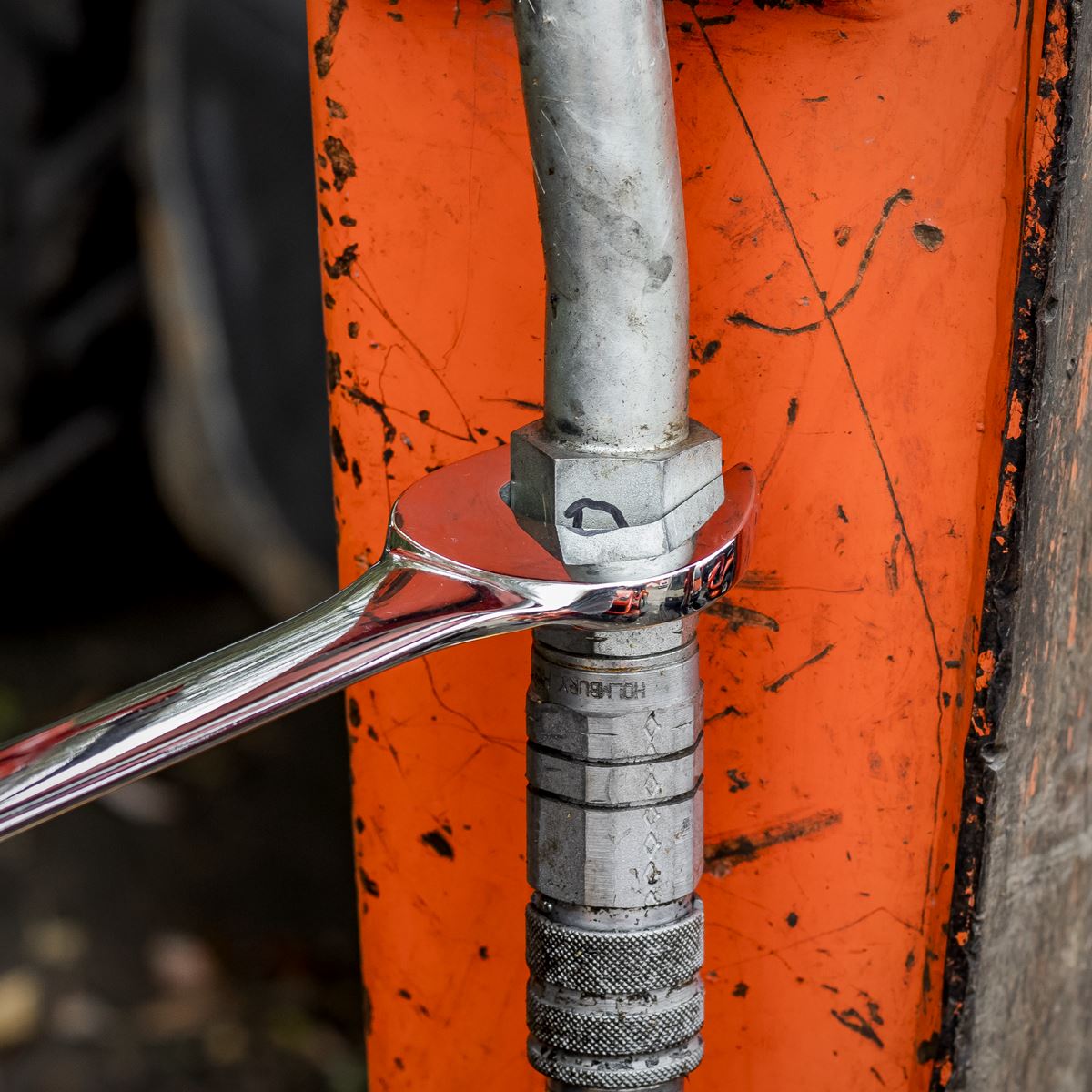 Sealey AK6324 Combination Spanner Set 6pc Super Jumbo Metric Sealey