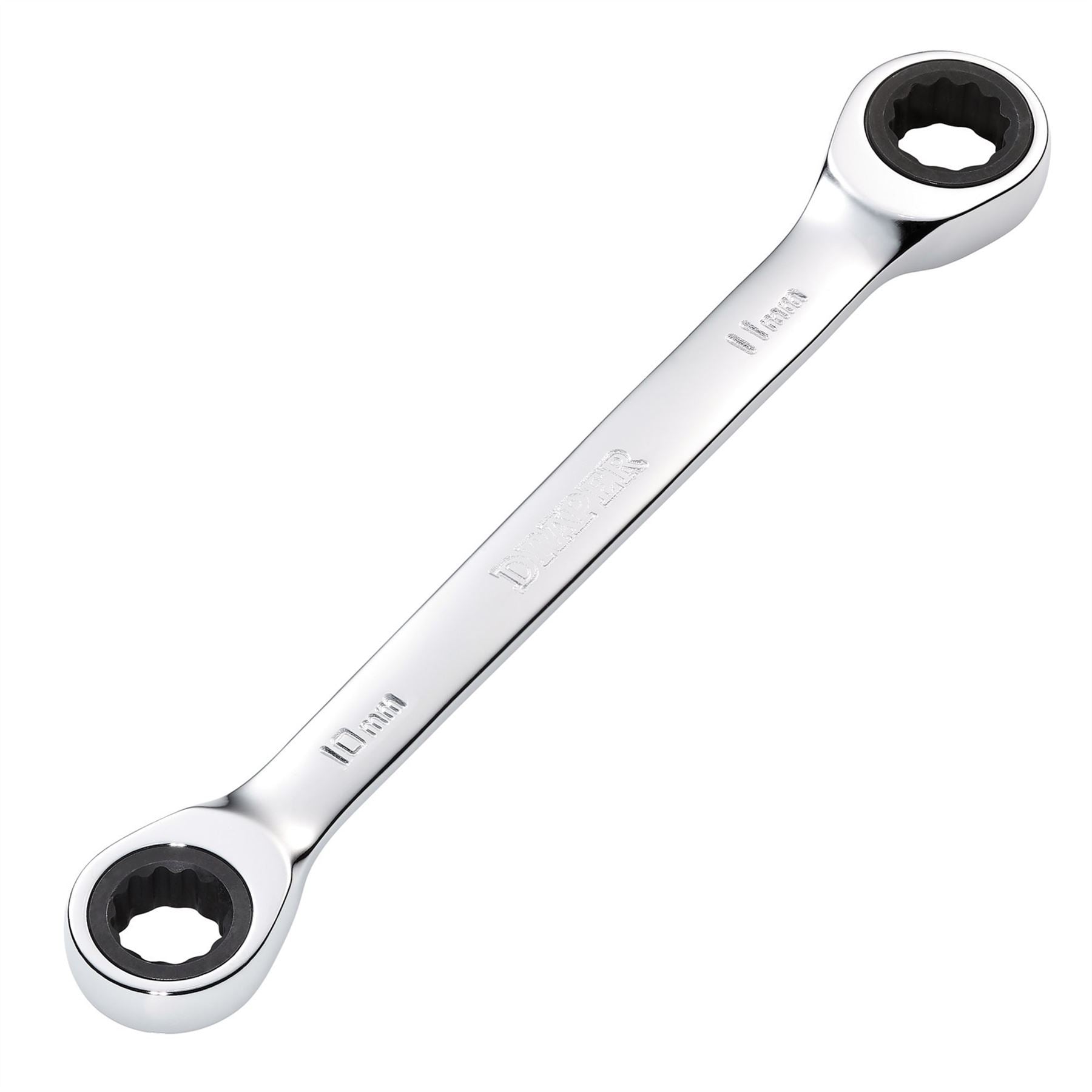 Draper 27736 HI-TORQ® Metric Double Ratchet Ring Spanner 10 x 11mm Draper
