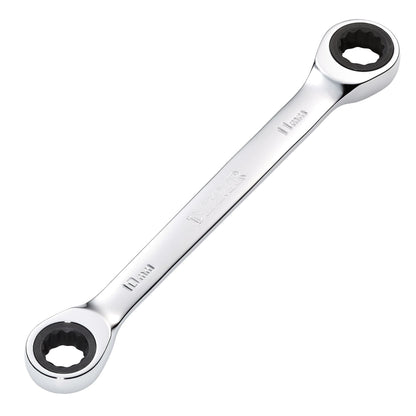 Draper 27736 HI-TORQ® Metric Double Ratchet Ring Spanner 10 x 11mm Draper