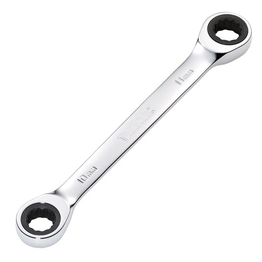 Draper 27736 HI-TORQ® Metric Double Ratchet Ring Spanner 10 x 11mm Draper