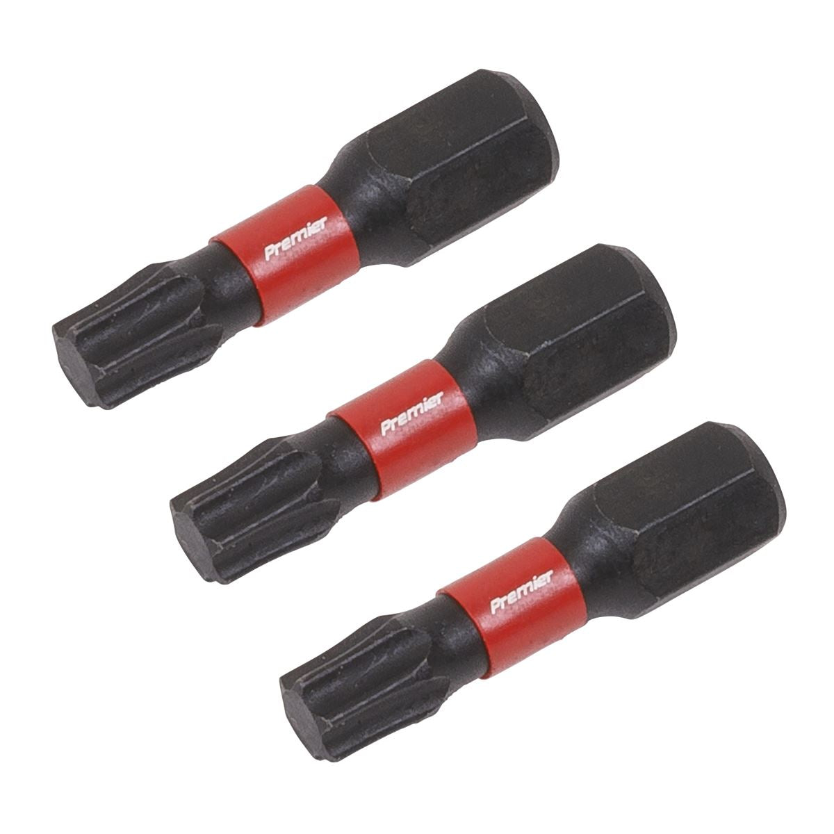 Sealey AK8219 TRX-Star* T27 Impact Power Tool Bits 25mm - 3pc Sealey
