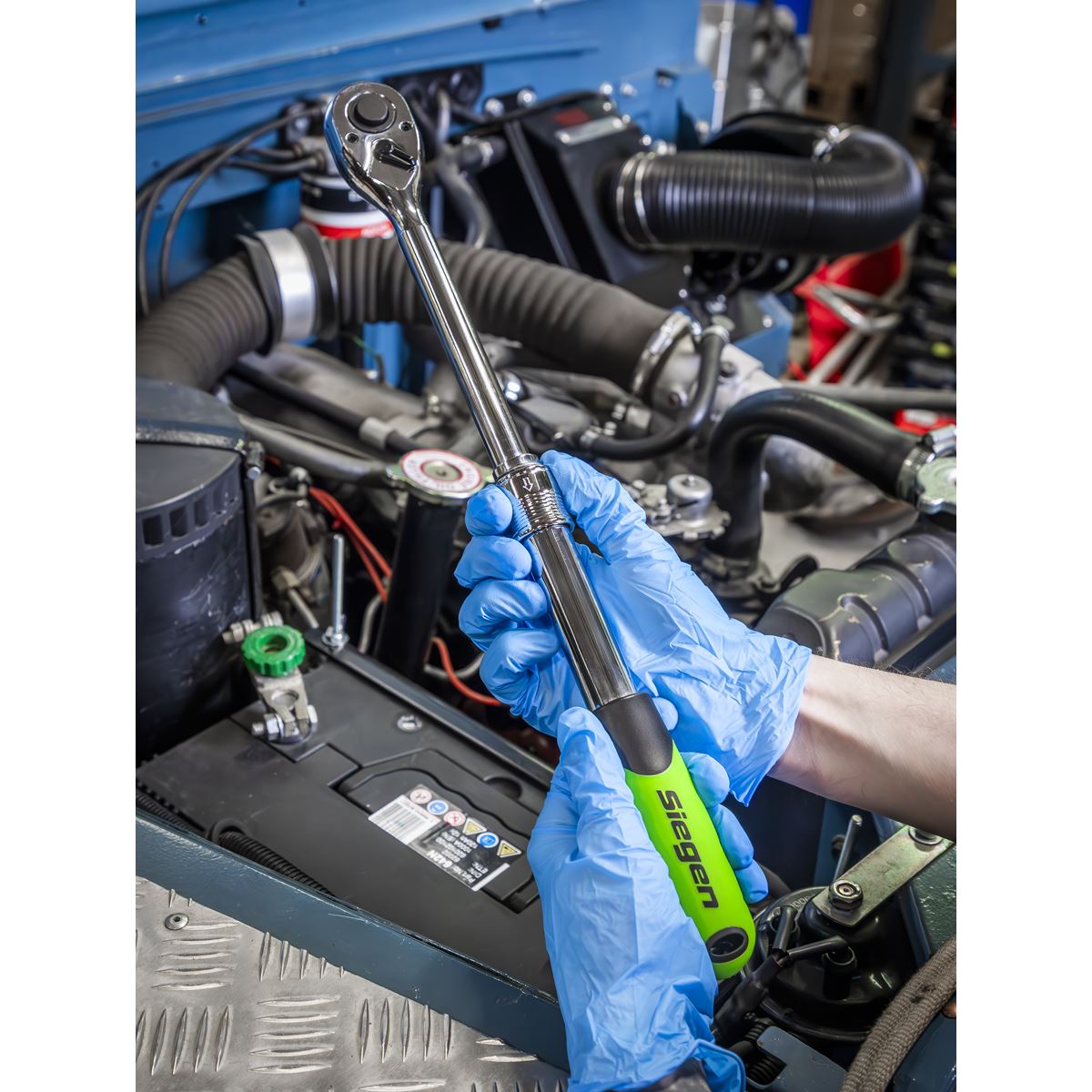 Siegen S01284 Ratchet Wrench Extendable 1/2"Sq Drive Siegen