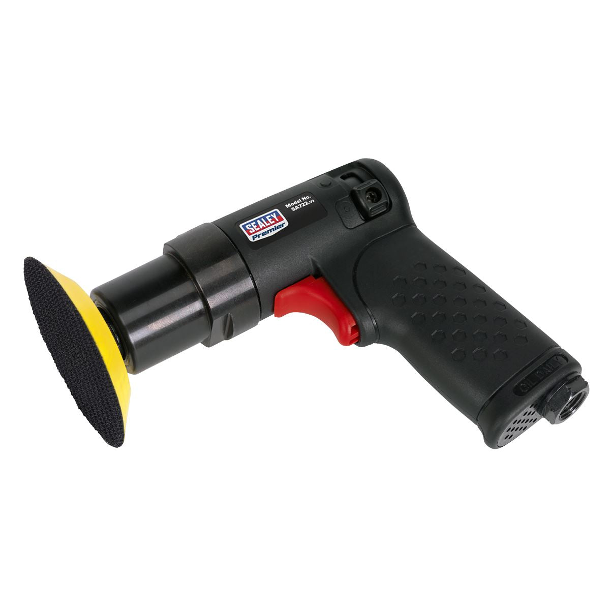 Sealey SA722 Premier Composite Mini Air Polisher Ø75mm Sealey