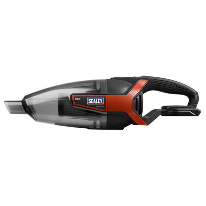 Sealey CP20VCV Cordless Handheld Vacuum Cleaner 650ml 20V SV20 Series - Body Only Sealey