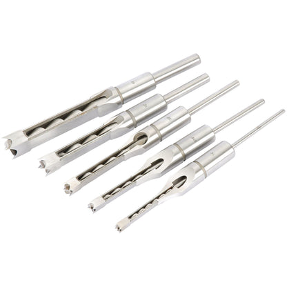 Draper 40406 Hollow Square Mortice Chisel and Bit Set 5 Piece Draper
