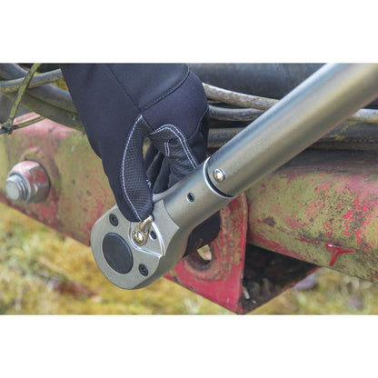 Sealey STW706 Torque Wrench Micrometer Style 3/4"Sq Drive 150-800Nm(111-590lb.ft) Sealey