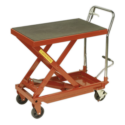 Sealey HPT500 Hydraulic Scissor Lift Platform Table 500kg Sealey