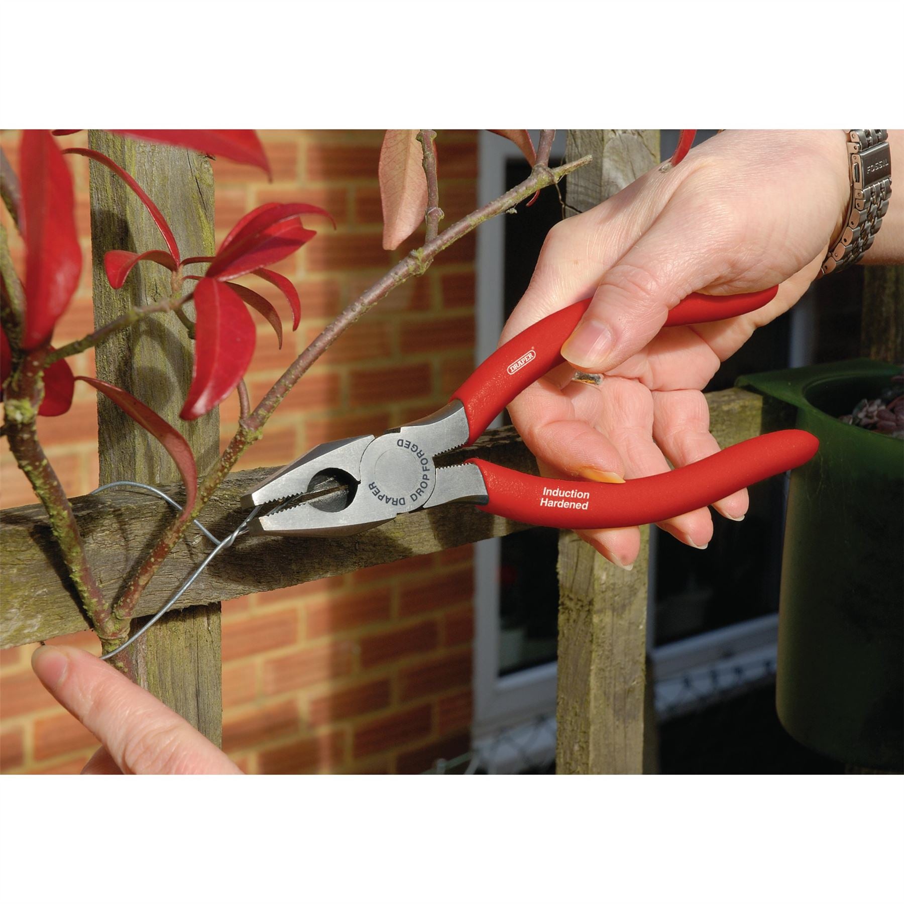 Draper 67924 Redline® Pliers Set with PVC Dipped Handles 160mm 3 Piece Draper