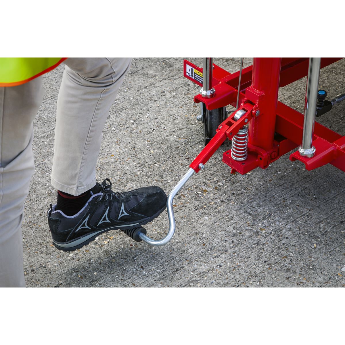 Sealey EVBT1000 1000kg Capacity EV Battery Lift/Hydraulic Platform Truck High Lift Sealey