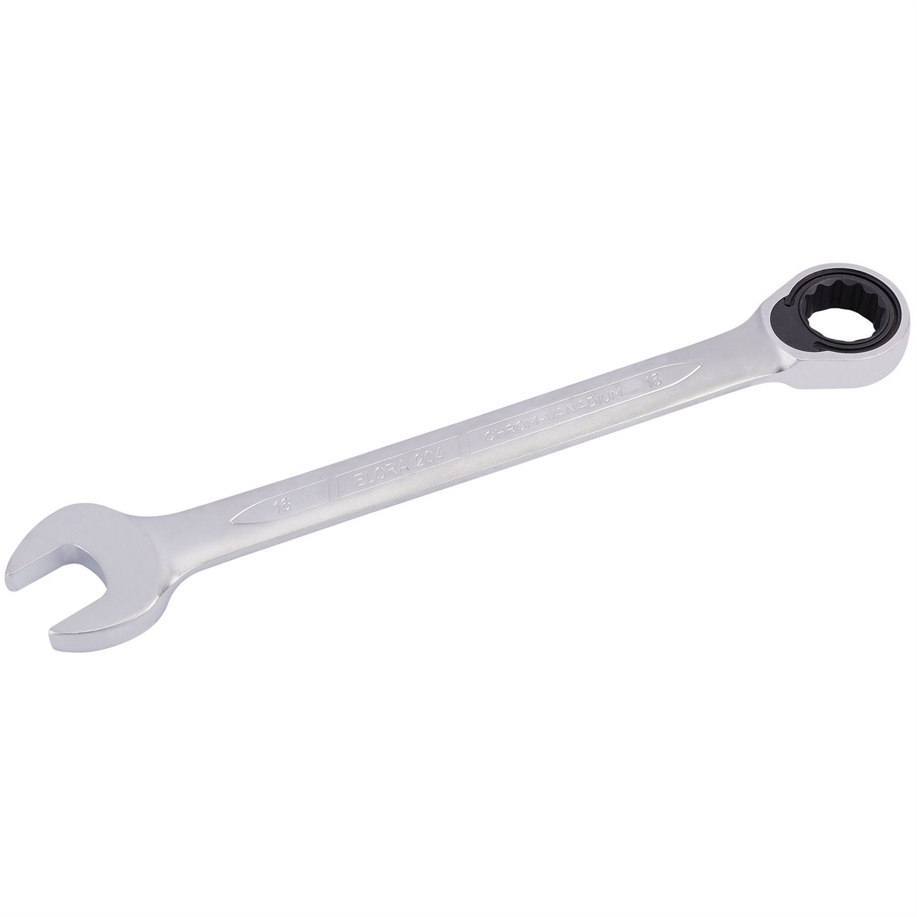 Elora 40097 Metric Ratcheting Combination Spanner 16mm Elora