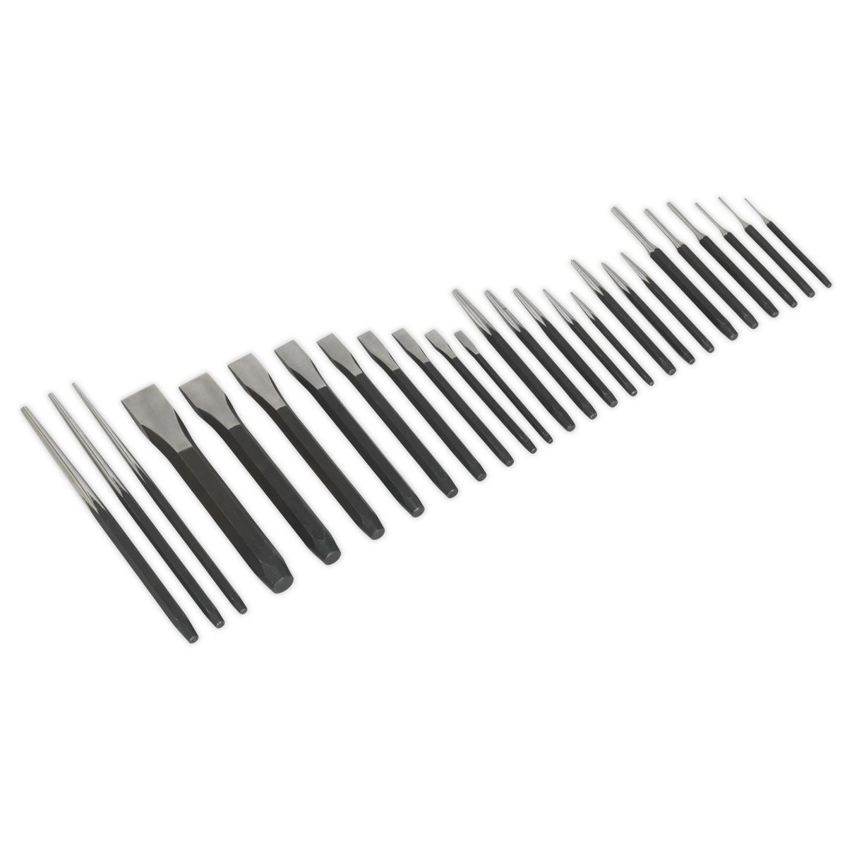 Sealey AK9298 Punch & Chisel Set 26pc Sealey